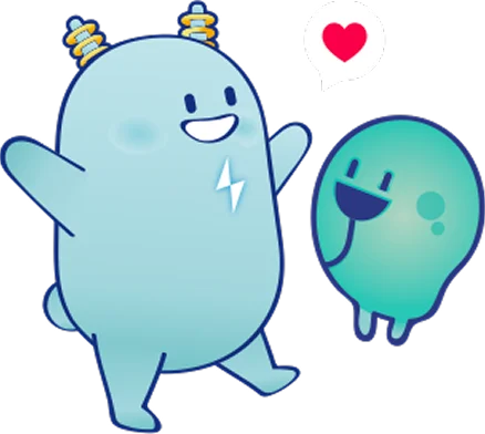 電力即點吉祥物